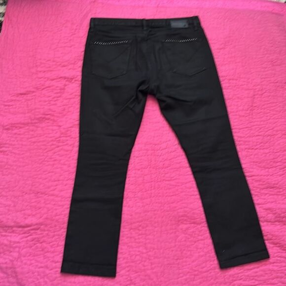 John Varvatis Men's Black Jeans, size 33 - Picture 6 of 12